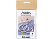 Creativ Company - Mini Hobbyset Jewelry Shrink Wrap Bracelets Purple