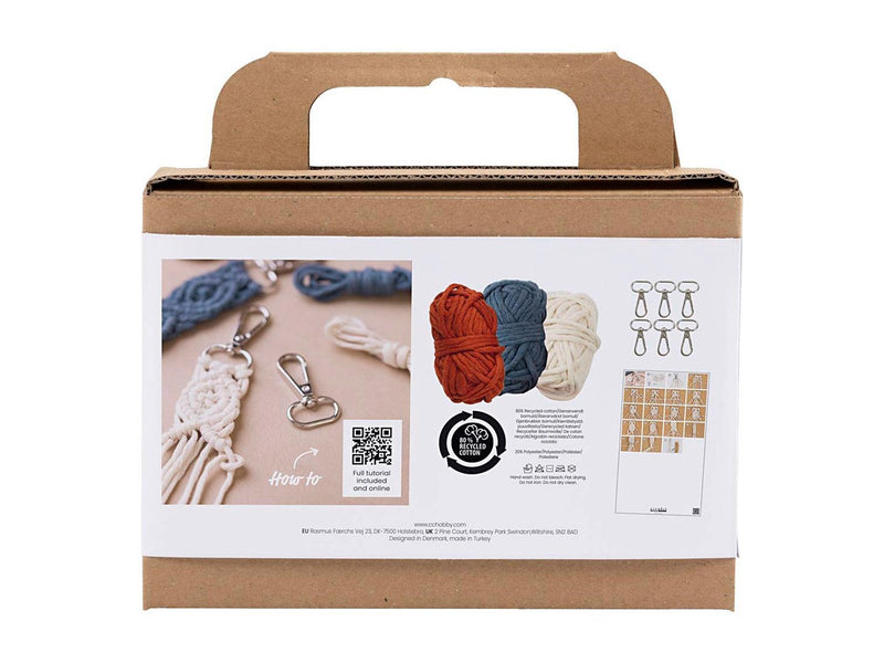 Creativ Company - Mini Hobbyset Macrame Keychains