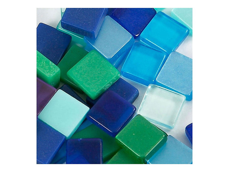 Creativ Company - Mini Mosaic Blue/Green 5x5mm 25 grams