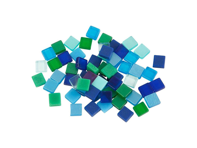 Creativ Company - Mini Mosaic Blue/Green 5x5mm 25 grams