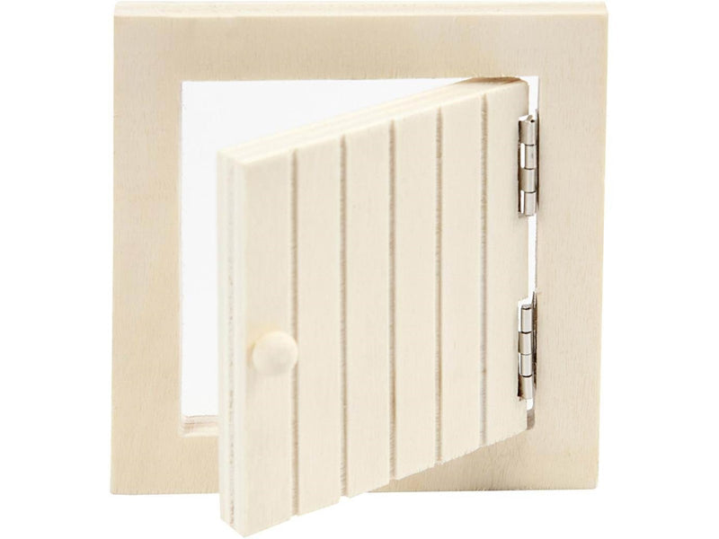Creativ Company Mini Wooden Attic Hatch and Rope Ladder