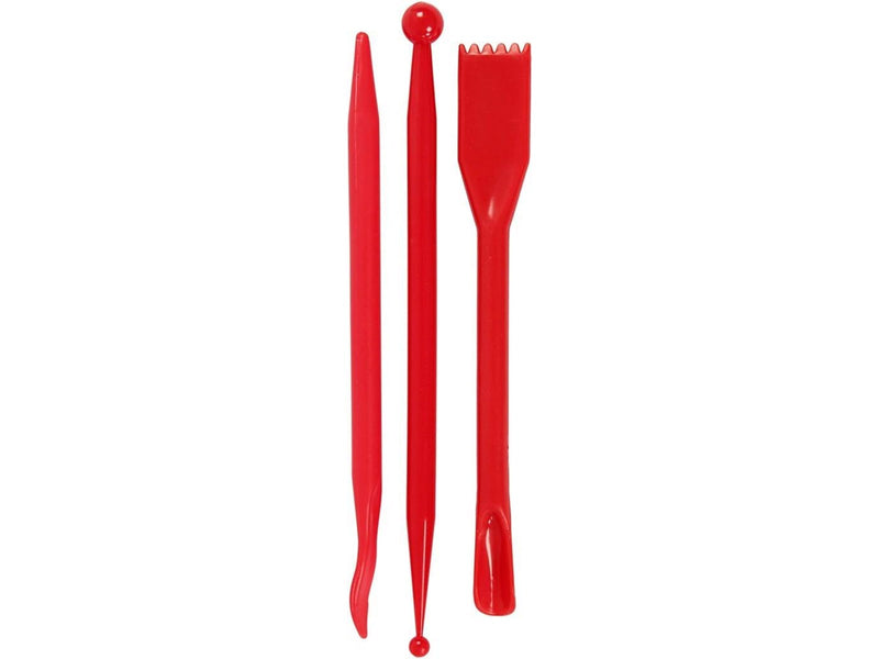 Creativ Company Modeling tools Red 3pcs.