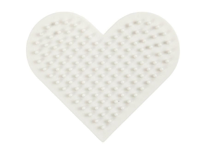 Creativ Company NABBI BioBeads Base Plate Small Heart 7x8.5cm