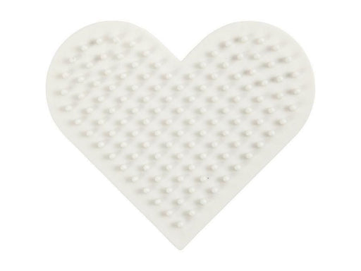 Creativ Company NABBI BioBeads Base Plate Small Heart 7x8.5cm