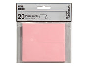 Creativ Company - Name cards Light red 20 pcs.