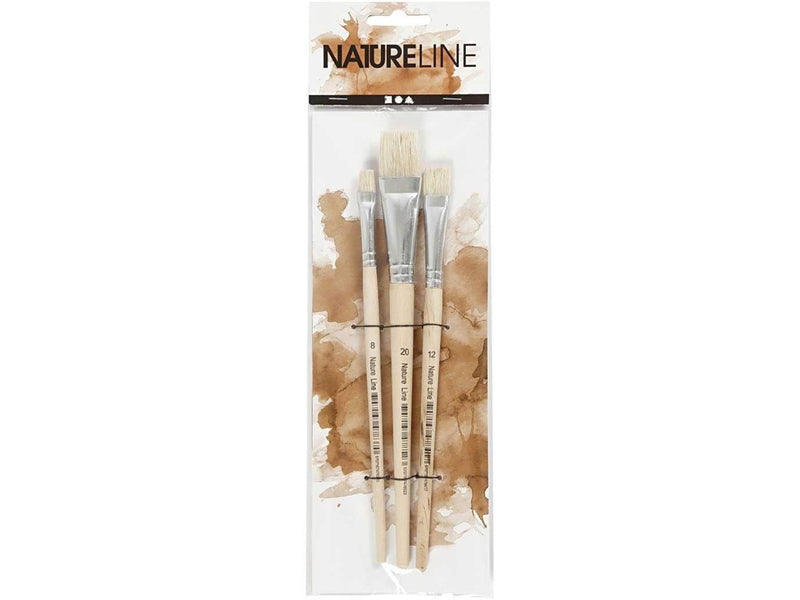 Creativ Company Nature Line - Brushes (no. 8-12-20)