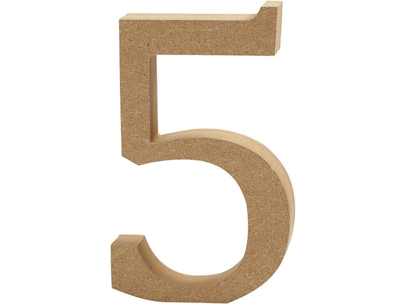 Creativ Company Number 5 MDF 8cm 1pc.