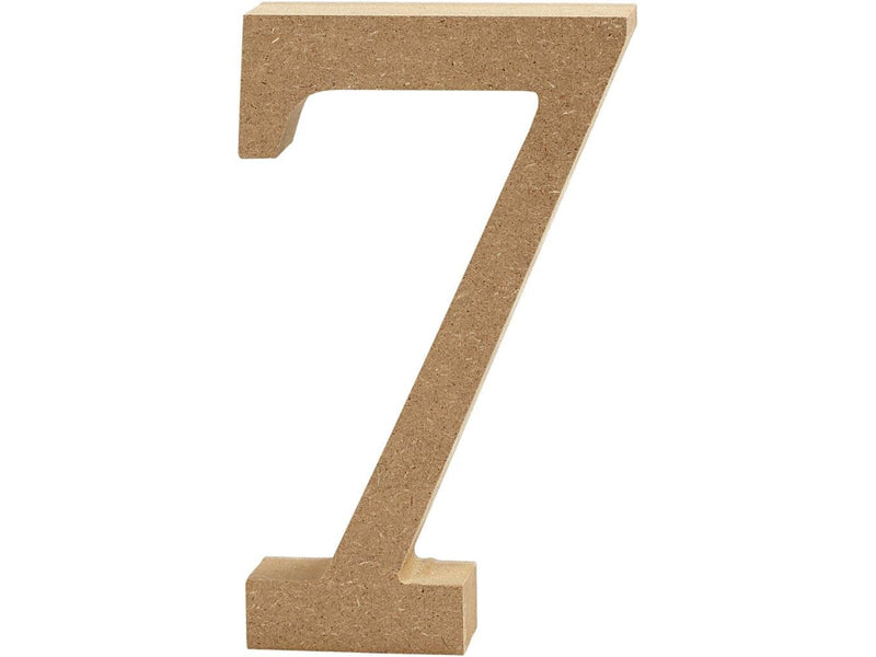 Creativ Company Number 7 MDF 8cm 1pc.