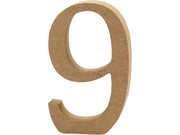 Creativ Company Number 9 MDF 13cm 1pc.