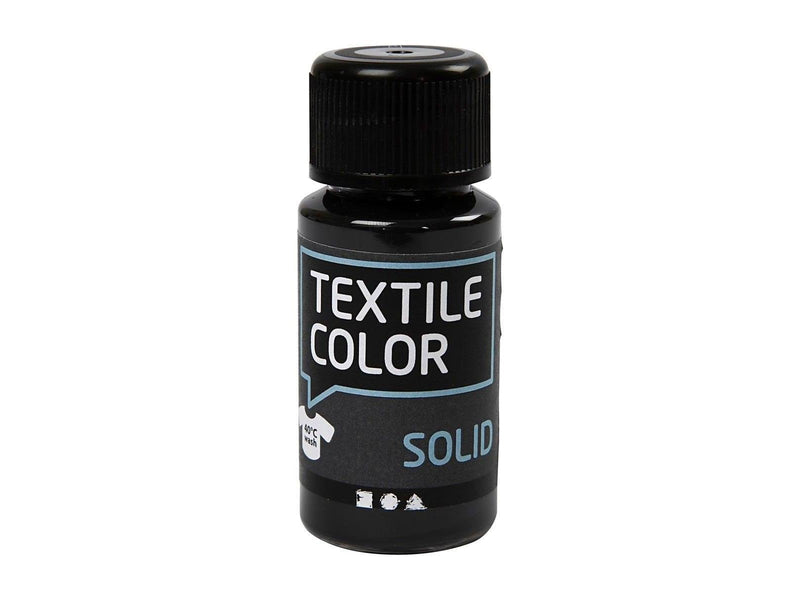 Creativ Company Opaque textile paint - Black 50ml