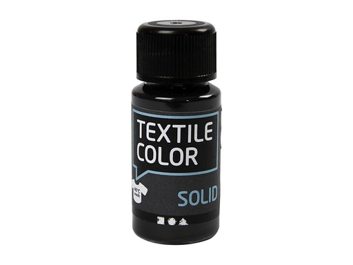 Creativ Company Opaque textile paint - Black 50ml