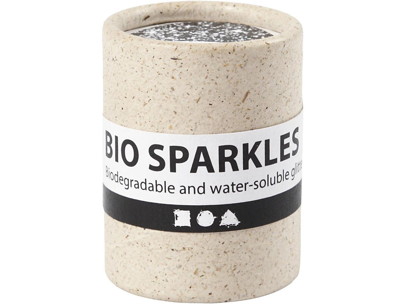 Creativ Company Organic Glitter Silver 10gr