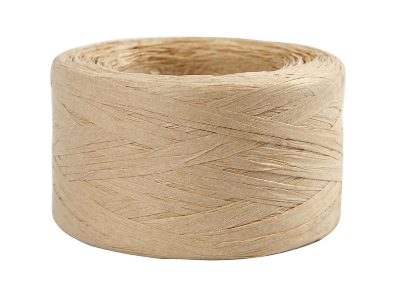 Creativ Company Paper Raffia Yarn Sand Color 100m