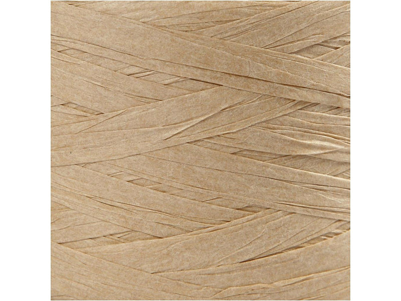 Creativ Company Paper Raffia Yarn Sand Color 100m