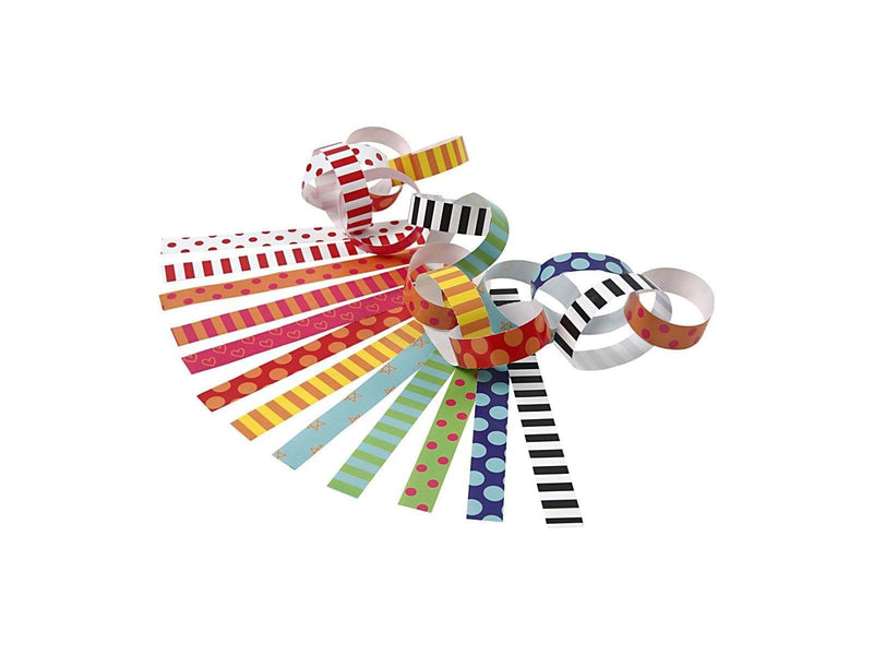 Creativ Company Paper Strips - Printed 2400st.