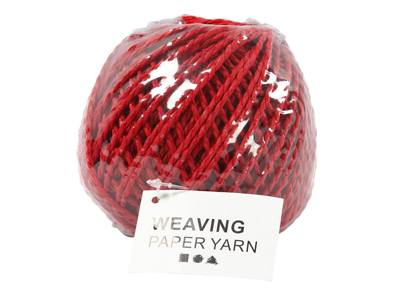 Creativ Company - Paper Yarn Red 40m