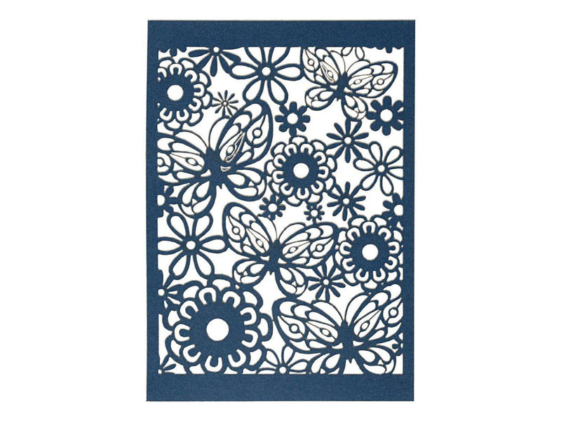 Creativ Company - Patterned cardboard Blue 10 pcs.