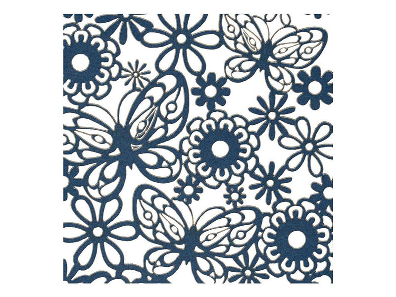 Creativ Company - Patterned cardboard Blue 10 pcs.