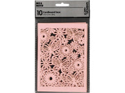 Creativ Company - Patterned cardboard Light red 10 pcs.
