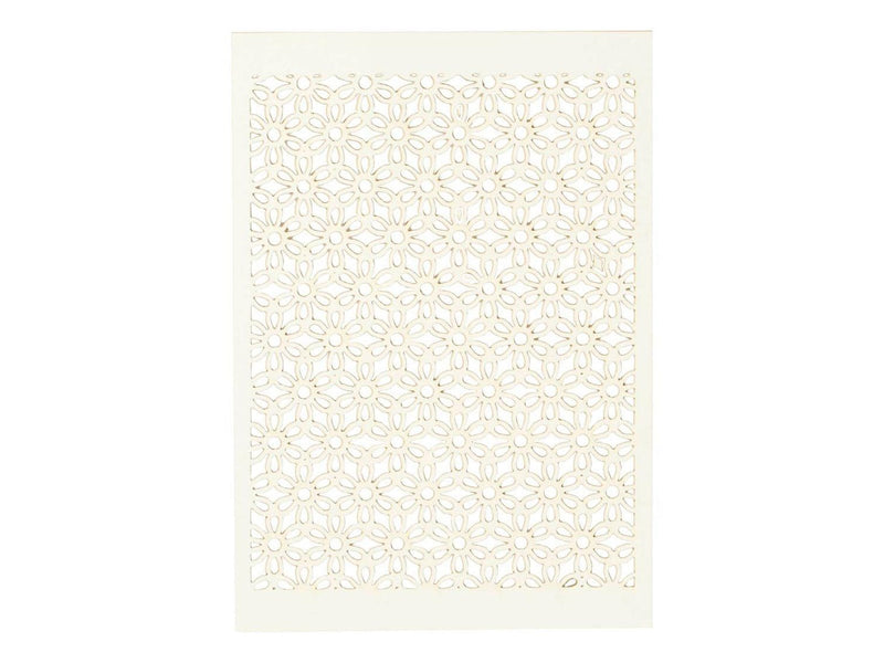 Creativ Company - Patterned cardboard Off-white 10 pcs.