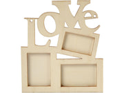 Creativ Company Photo Frame Love Wood