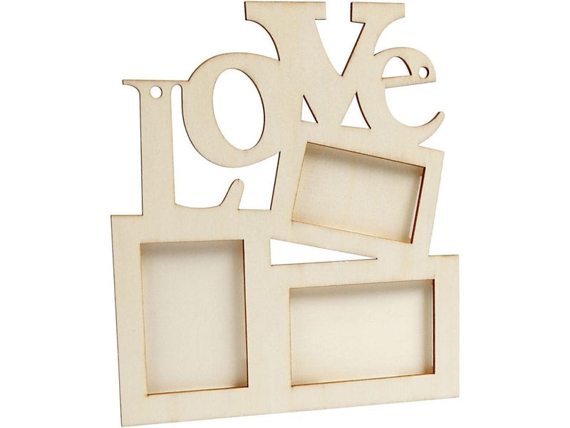 Creativ Company Photo Frame Love Wood