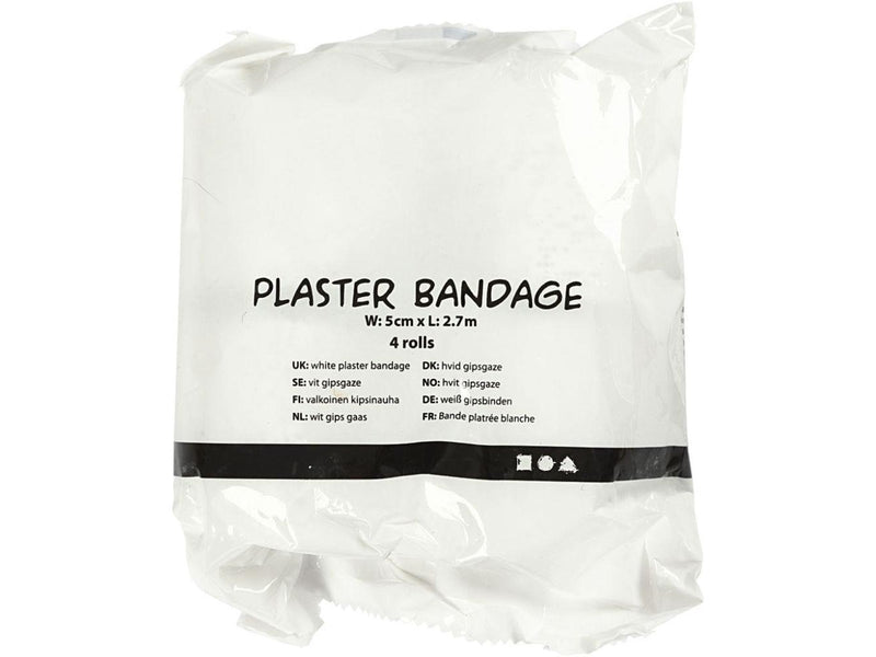 Creativ Company Plaster gauze 4 rolls 2.7m