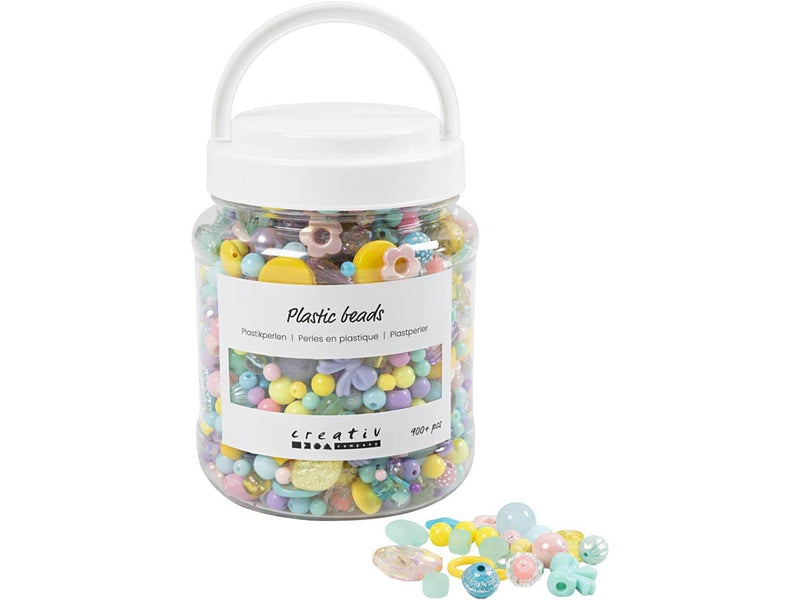 Creativ Company Plastic beads - 900 pcs
