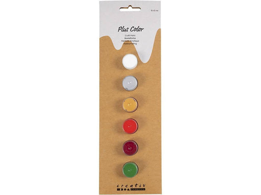 Creativ Company Plus Color Acrylic Paint Christmas Colors - 6x5ml.