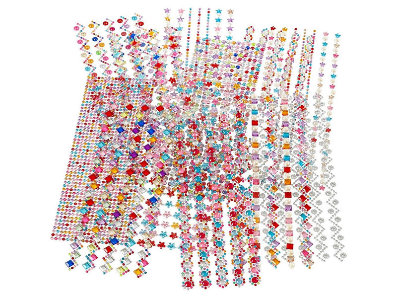 Creativ Company Rhinestone Designs 2-10mm 12 Sheets