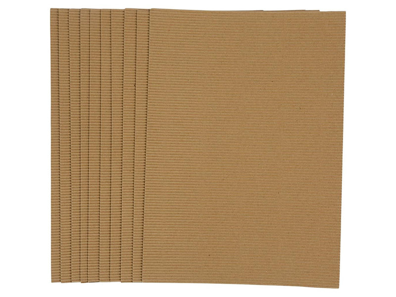 Creativ Company Ribbed Cardboard Color 120gr 10 Sheets
