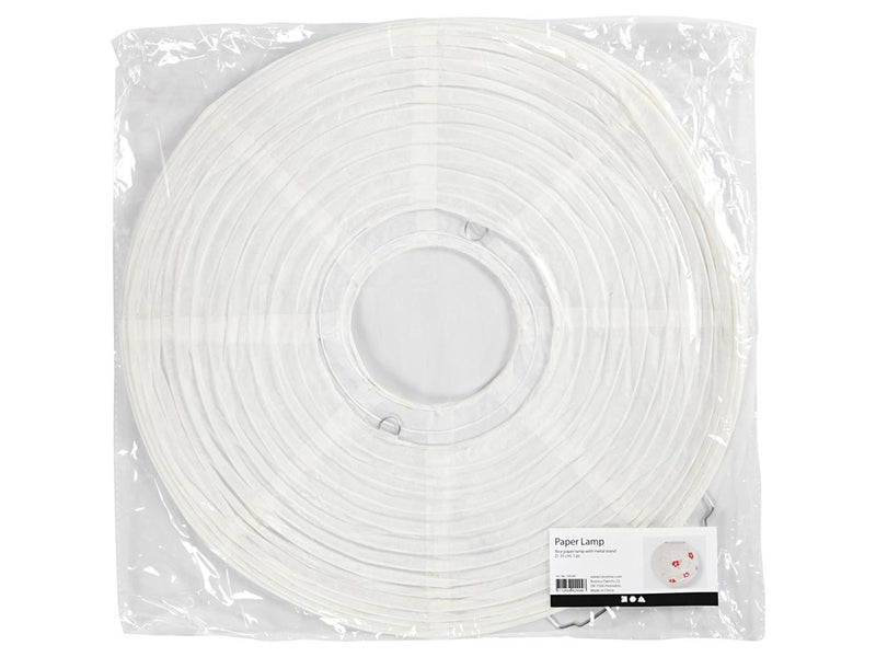 Creativ Company Rice Paper Lamp White 35cm