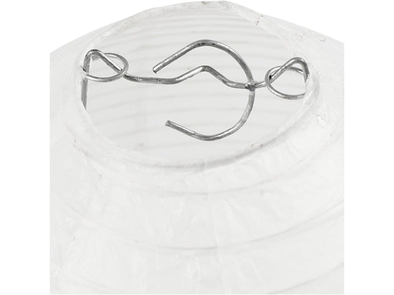 Creativ Company Rice Paper Lamp White Drop 27cm