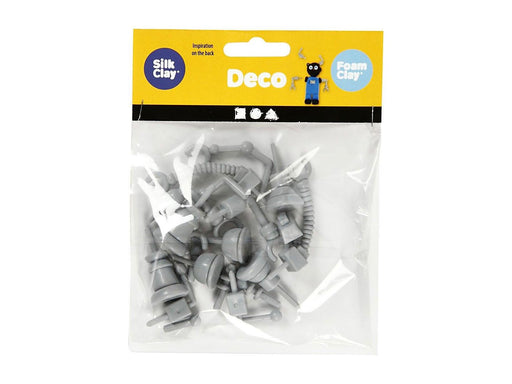 Creativ Company Robot Parts Gray 19st.