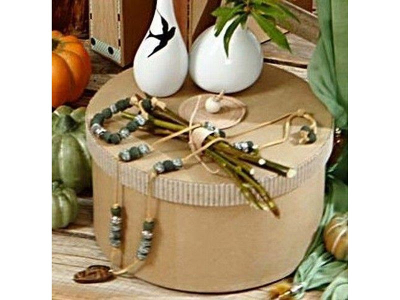 Creativ Company Round Boxes Papier-mache 3pcs.