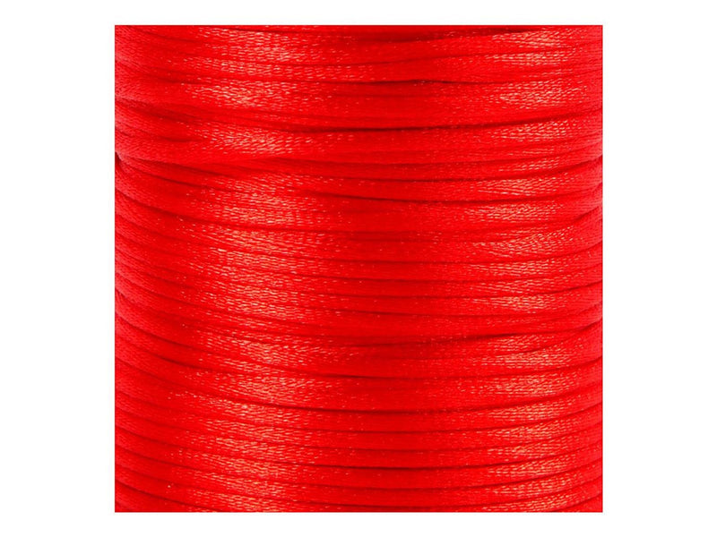 Creativ Company - Satin cord red 50m