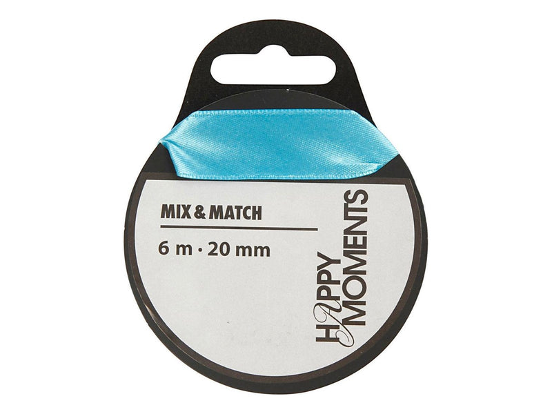 Creativ Company - Satin ribbon Light blue 15m