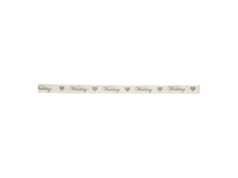 Creativ Company - Satin ribbon Off-white 10m