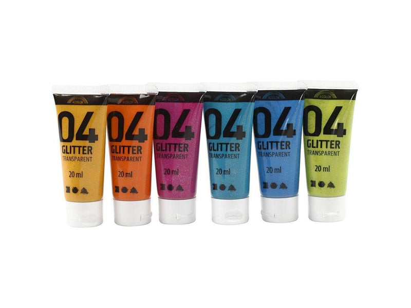 Creativ Company School acrylic paint glitter