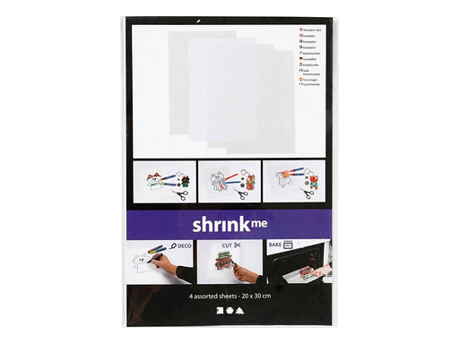 Creativ Company - Sheets Shrink Film Various 20x30 4 pcs.
