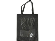 Creativ Company Shoulder Bag with Plastic Front Black