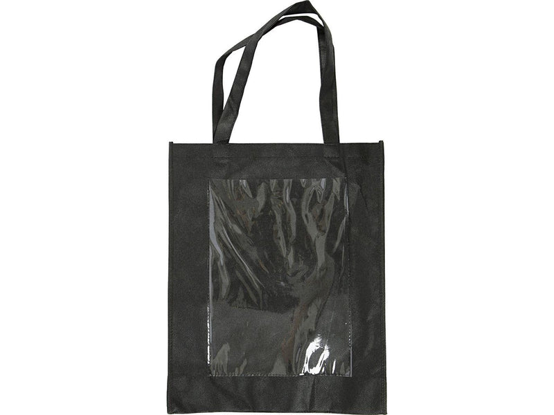 Creativ Company Shoulder Bag with Plastic Front Black