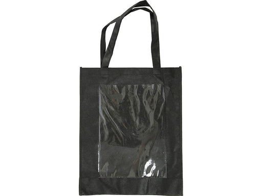 Creativ Company Shoulder Bag with Plastic Front Black