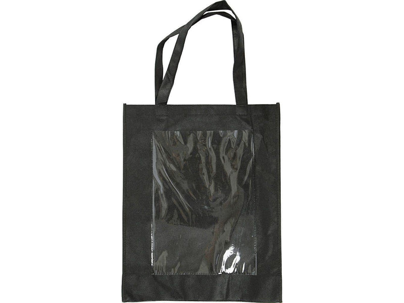 Creativ Company Shoulder Bag with Plastic Front Black