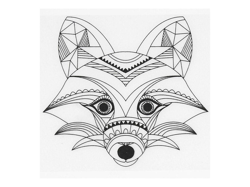 Creativ Company - Shrink Film Sheets with Wild Animal Motifs 4 pcs.