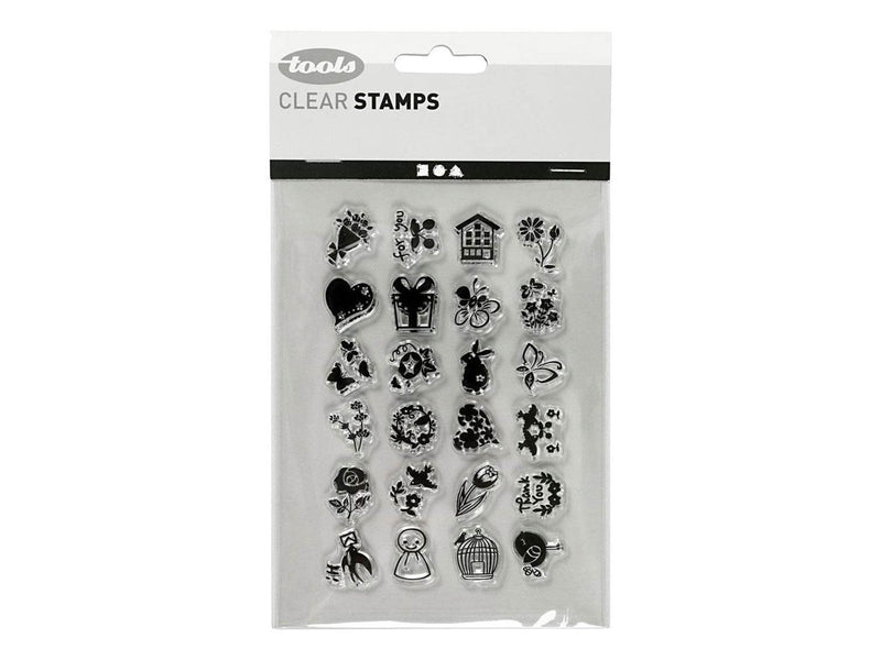 Creativ Company - Silicone Stamps Little Sweet Greetings 1 Sheet