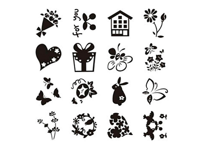 Creativ Company - Silicone Stamps Little Sweet Greetings 1 Sheet