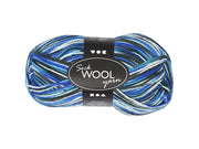 Creativ Company - Sock yarn Blue/Turquoise 200cm