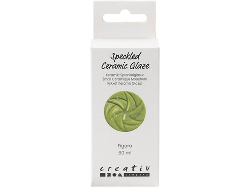 Creativ Company - Speckled Ceramic Glaze 999-1060 C Opaque Figaro - 60ml
