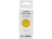 Creativ Company - Speckled Ceramic Glaze 999-1060 C Opaque Yellow Haze - 60ml